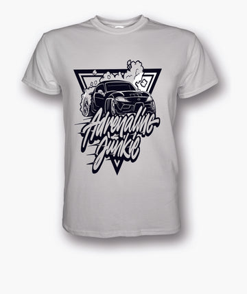 Adrenaline Junkie (Car Version) T-Shirt