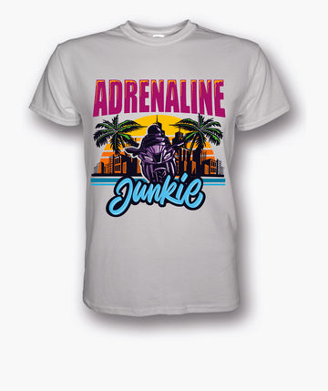Adrenaline Junkie Miami Vice T-Shirt