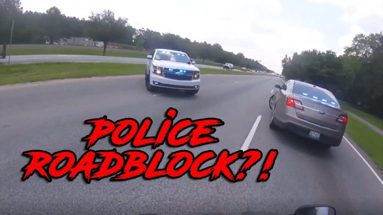 Biker Gets BLOCKED BY Police Roadblock?! (GoPro POV) – BikeLife vs Cops #3