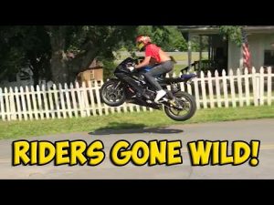 Biker CRASHES Going 160MPH + INSANE Close Calls - Adrenaline Junkies #28