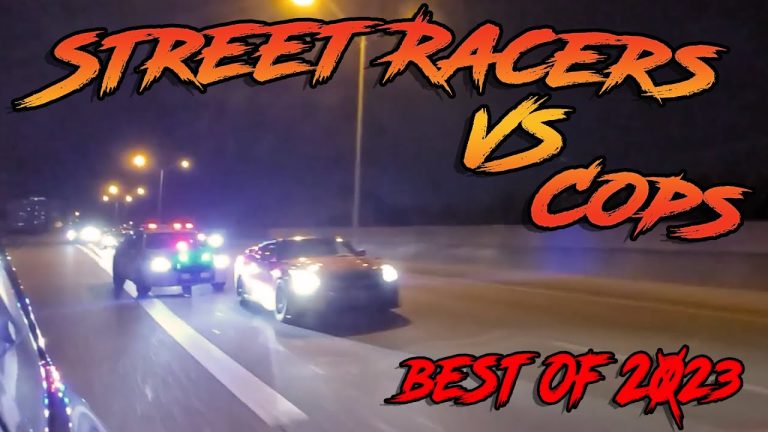 Street Racers VS Cops! The Craziest ILLEGAL Street Races Of 2023 + HUGE Crashes