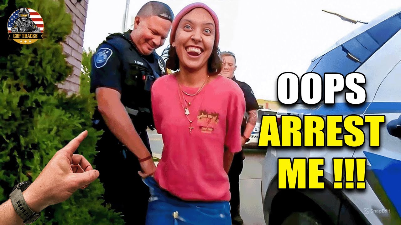 Karen Realizes During the Arrest That Talking Back to Police Is a Bad Idea | Karen Instant Karma
