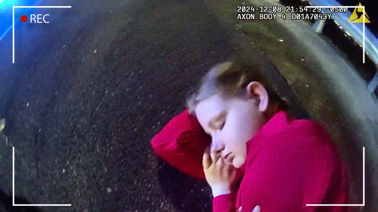 Police Find Young Woman Lying in the Road in Bizarre Arrest